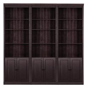 Кафява библиотека от масивен бор 222x223 cm Anita – Støraa