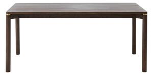 Кафява сгъваема трапезна маса 95x180 cm Arun – Unique Furniture