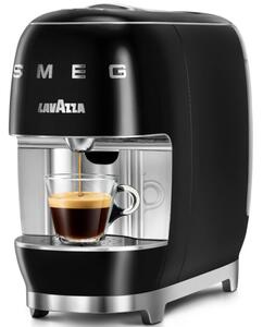 Еспресо машина за капсули SMEG Lavazza A Modo Mio LM200, 1250 W, 10 bar, 0.9 л, Бързо загряване, Черен