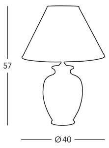 Kolarz 0014.74.4 - Настолна лампа GIARDINO 1xE27/100W/230V бежов