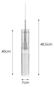 Markslöjd 108112 - Висящ полилей TUBO 1xE14/40W/230V