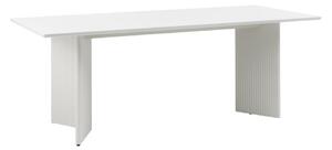Светлосива трапезна маса 90x200 cm Palma – Unique Furniture