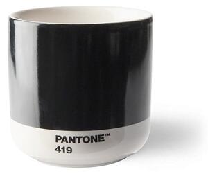 Черна керамична чаша 175 ml Cortado Black 419 - Pantone