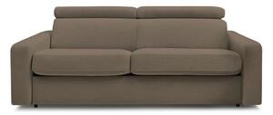 Кафяв разтегателен диван 195 cm Monaco – Bobochic Paris
