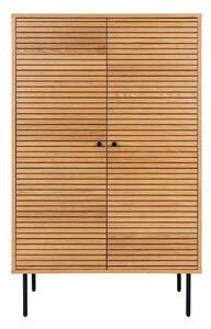 Шкафче от декор от дъб в естествен цвят 80x130 cm Kyoto – House Nordic