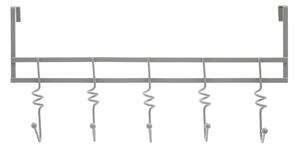 Сив метален стелаж за врата 46 cm Jaxen – Premier Housewares