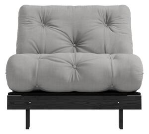 Сиво кресло Roots Black Night – Karup Design
