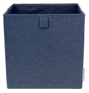 Синя кутия за съхранение Cube - Bigso Box of Sweden