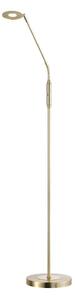 LED затъмняваща се подова лампа златна (височина 150 cm) Dent – Fischer & Honsel