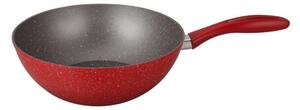Тиган Уок Oliver Voltz OV54420A28, 28x8см, Мраморно покритие, Индукция, Червен