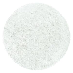 Бял кръгъл килим ø 80 cm Fluffy – Ayyildiz Carpets