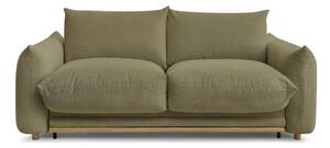 Зелен сгъваем диван 214 cm Ernest – Bobochic Paris