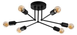 Черно осветително тяло за таван Sparrow – Opviq lights