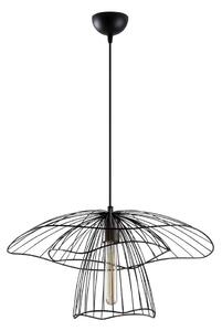 Черно висящо осветително тяло ø 50 cm Farac – Opviq lights