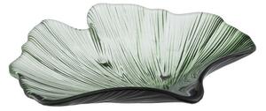 Стъклен декоративен поднос 16x17 cm Gingko – Ixia