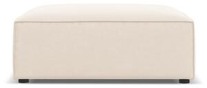 Бежова кадифена табуретка Jodie – Micadoni Home