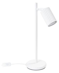 Бяла настолна лампа (височина 43 cm) Gleam – Sollux