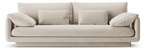 Бял кадифен диван 220 cm Torino – Micadoni