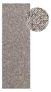 Сива пътека подходяща за пране 80x240 cm Rocco Taupe – Elle Decoration