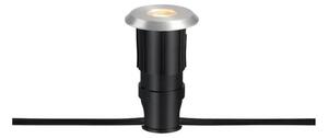 Markslöjd 107716 - LED външно вградено осветително тяло GARDEN24 0,8W/24V IP44 черно/матов хром