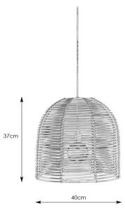 Markslöjd 107990 - LED външно висящо осветително тяло GARDEN24 LED/2,86W/24V IP44 черно