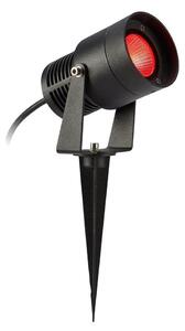 Markslöjd 108404 - Външна LED RGBW лампа GARDEN24 LED/6W/24V 30 см IP44 черна