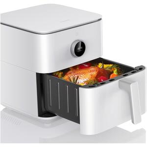 Фритюрник с горещ въздух Xiaomi Smart Air Fryer 6.5, вместимост 6.5 л. SMART контрол, 1800W, Wi-Fi, бял