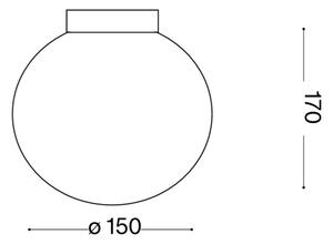 Ideal Lux - LED стенен аплик MAPA 1xG9/3W/230V Ø 15 см бял