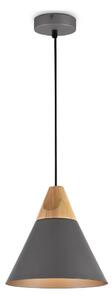 Maytoni P359-PL-220-C-Пендел BICONES 1xE27/60W/230V Ø 22 см сив/бежов