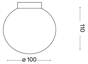 Ideal Lux - LED стенен аплик MAPA 1xG9/3W/230V Ø 10 см бял