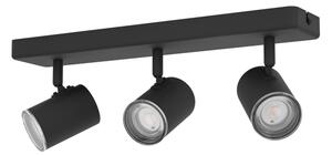 Eglo 901966 - Точково осветително тяло за баня CONSUMA 3xGU10/5W/230V IP44 черно
