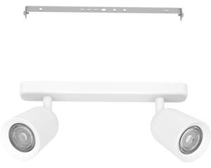 Eglo 901946 - Точково осветително тяло CAMALDOLI 2xGU10/10W/230V бяло