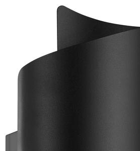 Eglo 902023 - LED външна стенна лампа MONTARELLO 2xLED/4W/230V IP44 черна