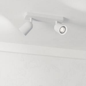 Eglo 901946 - Точково осветително тяло CAMALDOLI 2xGU10/10W/230V бяло