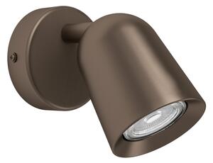 Eglo 901948 - стенно точково осветително тяло CAMALDOLI 1xGU10/5W/230V в бронзов цвят