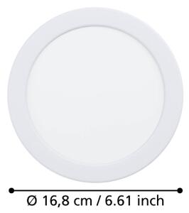 Eglo 901397 - LED вградено осветително тяло FUEVA LED/10,5W/230V pr. 16,8 cm бяло