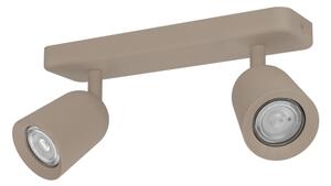 Eglo 902344 - Точково осветително тяло CAMALDOLI 2xGU10/10W/230V бежово