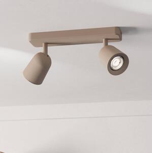 Eglo 902344 - Точково осветително тяло CAMALDOLI 2xGU10/10W/230V бежово