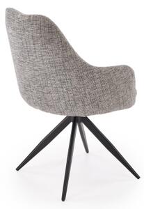 Трапезен стол BRISA 1 бр. сив