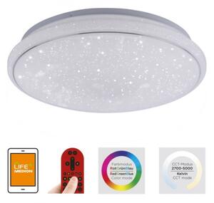Leuchten Direkt 14743-16 - LED RGB Димируема ламмпа JUPI LED/28W/230V + д.у