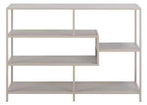 Сива библиотека 114x78x35 cm Seaford – Actona