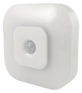 LED нощна лампа със сензор LED/0,5W/4,5V 3xAAA бяла
