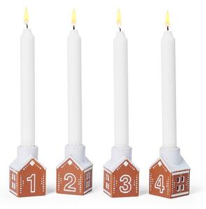 Керамичен адвент свещник Gingerbread – Kähler Design
