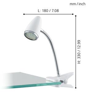 Eglo 94329 - LED лампа на клипс RICCIO 1xGU10-LED/3W/230V