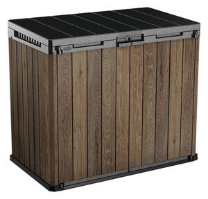 Тъмнокафява пластмасова градинска кутия за съхранение Deco – Keter