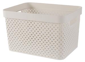 Бежова пластмасова кутия за съхранение 35,5x26x22 cm Pure – Curver