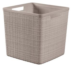 Пластмасова кошница за съхранение 28x28x27 cm Jute – Curver