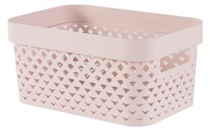Светлорозова пластмасова кутия за съхранение 26x17,5x12 cm Pure – Curver