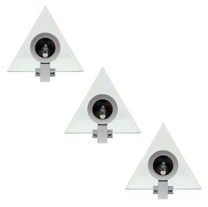 К-кт 3 бр. спотове PYRAMID 3xG4/20W/230V/12V
