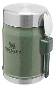 Зелен термос за храна от неръждаема стомана 400 ml Legendary Classic Hammer Tone Green – Stanley